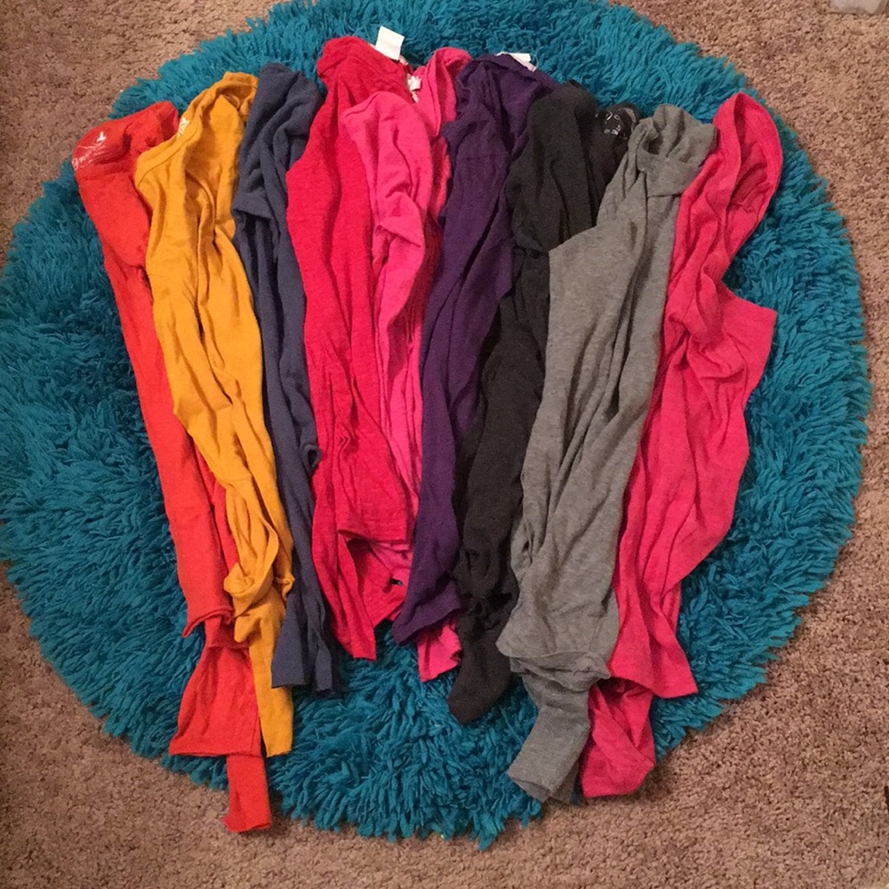Juniors Layering Long Sleeve Tees